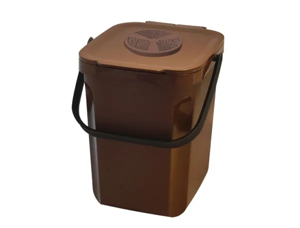 CEP Poubelle à déchets organiques "Organic Green", 10 litres — Aménagement d'espace