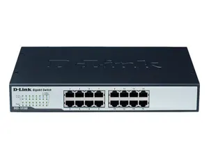 Switch de bureau d-link commutateurs 16 ports         10/100/1000mbps controle de   flux auto detection par — Non classé