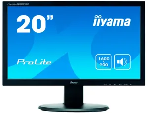 Ecran led iiyama ordinateur 20/' a retroeclairage led      prolite resolution 1600 x 900 entrees video vga numeriques — Non…