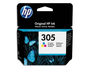 Cartouche d'encre original hp 305 100 p cyan/magenta/jaune — Non classé