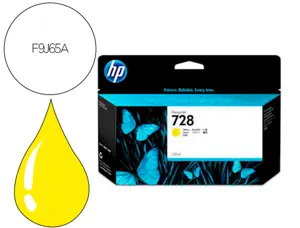Cartouche d'encre original hp 728 130 ml jaune — Non classé