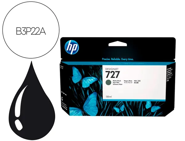 Cartouche d'encre original hp 727 130 ml noir — Non classé