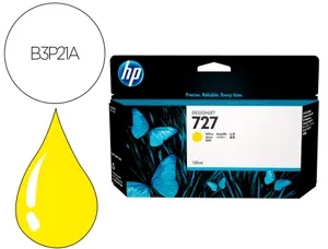 Cartouche d'encre original hp 727 130 ml jaune — Non classé