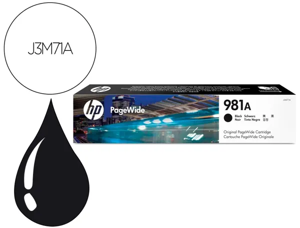 Cartouche d'encre original hp 981a 6000 p noir — Non classé