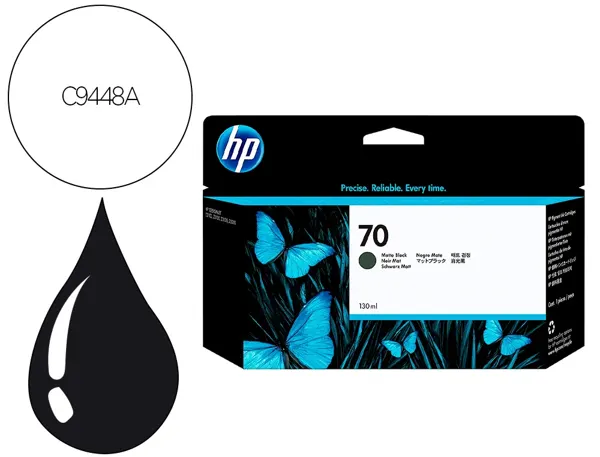 Cartouche d'encre original hp 70 130 ml noir — Non classé