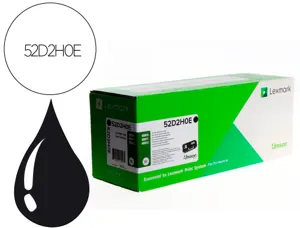 Toner laser original lexmark 52d2h0e 25000 p — Non classé