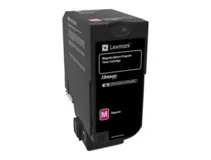 Toner laser original lexmark 74c20m0 3000 p magenta — Non classé