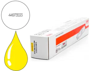Cartouche d'encre original oki 44973533 1500 p jaune — Non classé