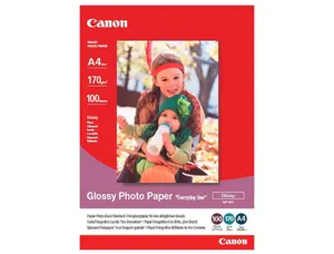 Papier photo canon  a4 brillant 200gr/m2 paquet 100  feuilles — Non classé