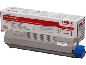 Toner laser original oki c650 2000 p magenta — Non classé