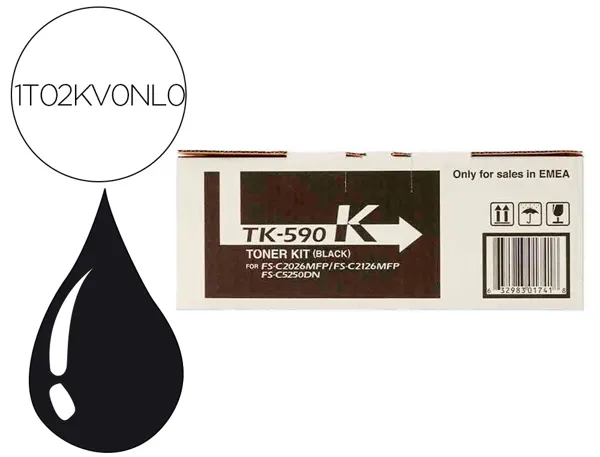 Toner laser original kyocera tk-590 7000 p noir — Non classé