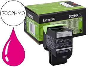 Toner laser original lexmark 70c2hm0 3000 p magenta — Non classé