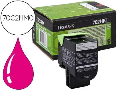 Toner laser original lexmark 70c2hm0 3000 p magenta — Non classé