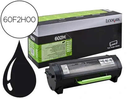 Toner laser original lexmark 60f2h00 10000 p noir — Non classé