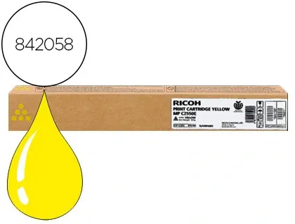 Toner laser original ricoh 5500 p jaune — Non classé