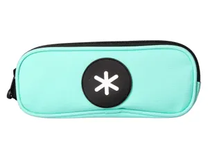 Trousse scolaire antartik ovale 2 compartiments         210x60x80mm coloris vert      menthe — Non classé