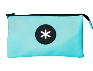 Trousse scolaire antartik plate 3 compartiments         220x30x120mm coloris bleu     givre — Non classé