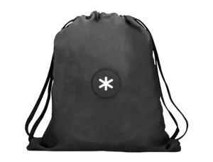 Sac dos antartik en toile fermeture cordon poche        interieur 350x400 mm coloris  noir — Non classé
