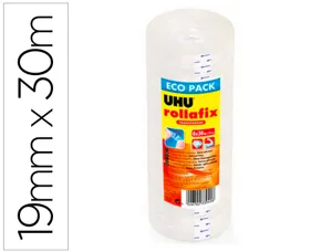 Ruban adhesif uhu rollafix transparent lot de 8 rouleaux 30m x 19mm — Non classé