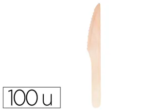 Couteau en bois coldis diametre 16,5cm paquet de 100 unites — Non classé