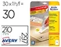 AVERY Etiquette multi-usage, enlevable, 210 x 297 mm — Fournitures — vue 2