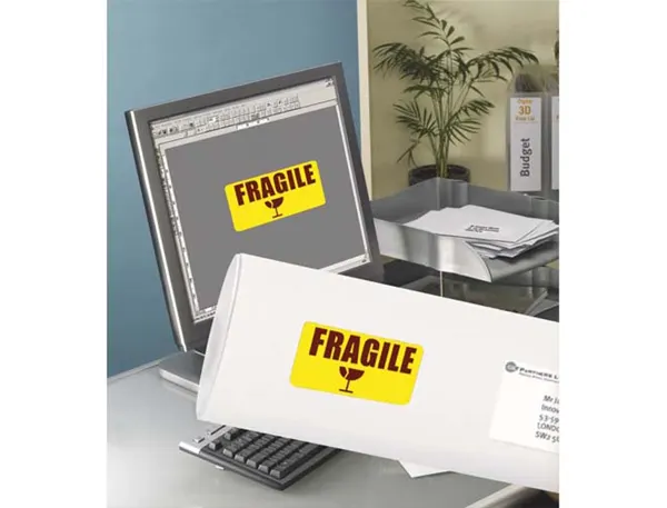 AVERY Zweckform Stick&Lift Etiquette, 99,1 x 38,1 mm, jaune — Fournitures