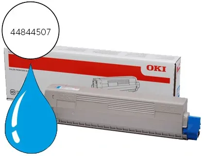 Toner laser original oki c831 10000 p cyan — Non classé