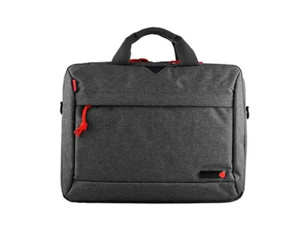 Mallette classique techair gris rouge compatible         14-15,6/' 400x310x50mm 1       compartiment protection — Non classé