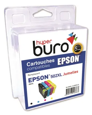 Cartouche d'encre original epson t502xl pack de 4 — Non classé
