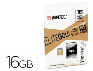 Carte memoire emtec micro sd hc 16gb classe  10 elite gold — Non classé