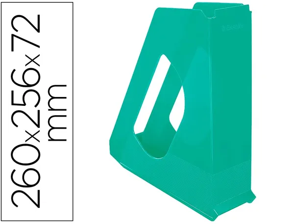 Porte-revues esselte colour'breeze a4 translucide  couleur vert — Non classé
