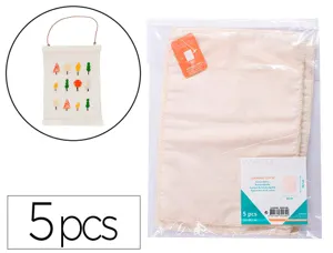 Coupon coton sodertex 21 x 29,7 cm 100g/m  - 5 pcs - 1   coloris — Non classé