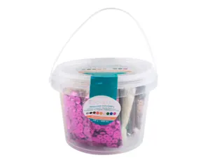 Sequins sodertex colore 180 gr - 6 mm - 9 x 20 gr - 3000  pcs - 9 coloris — Non classé
