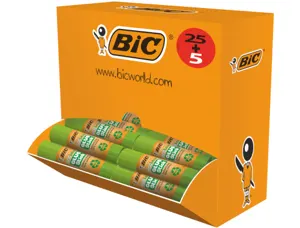 Colle bic  ecolutions  glue stick - lavable - colle le    papier et le carton -tube de  8 gr boite de 30 — Non classé