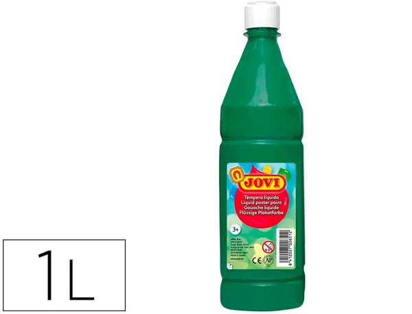 Gouache jovi liquide bouteille 1000 ml. vert       fonc . — Non classé