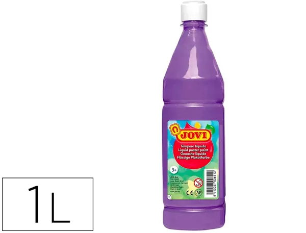 Gouache jovi liquide bouteille 1000 ml. violet. — Non classé