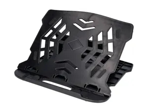 Support q-connect ordinateur portable 7 reglages en        hauteur coloris noir — Non classé