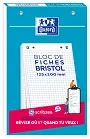 Bloc De Fiches Bristol Oxford 125x200 30 Fiches Perforees Q5/5 Blanc — Papier, cahier & courrier — vue 2