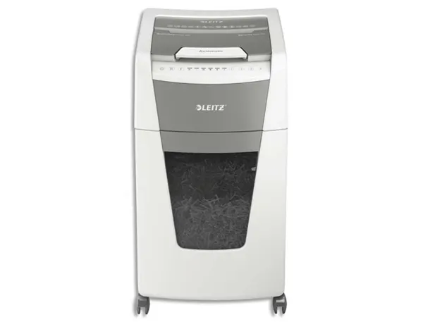 Destructeur de documents leitz iq auto+ office coupe   croisee 300f corbeille de 60l — Non classé