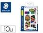 STAEDTLER Marqueur permanent 318F Lumocolor, étui de 10 — Fournitures — vue 2