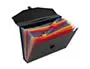 Trieur Valisette Rainbow Class 12 Compartiments Polypropylene A4 38x26x6cm Coloris Noir, VIQUEL — Classement &… — vue 2