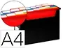 Boite Easycase Rainbow Class 8 Dossiers Suspenduspolypropylene A4 32,8x24x12 cm Coloris Noir, VIQUEL — Classement &… — vue 2