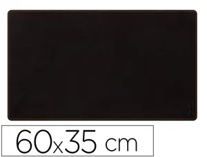 Sous-main rhodiarama souple simil cuir noir velout  60x35 cm — Non classé