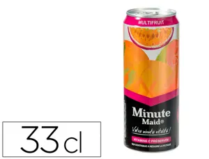Minute maid multifruit slim can 33cl — Non classé