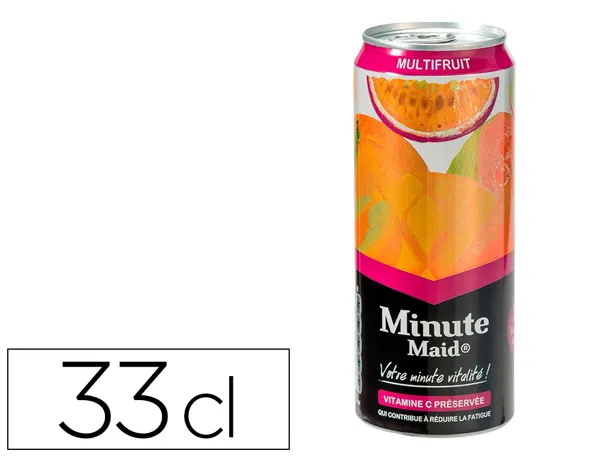 Minute maid multifruit slim can 33cl — Non classé