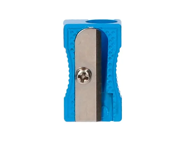 Taille-crayon liderpapel metallique 1 usage coloris    bleu — Non classé