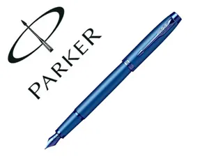 Stylo-plume parker im monochrome bleu pointe        moyenne encre bleu etui       cadeau — Non classé