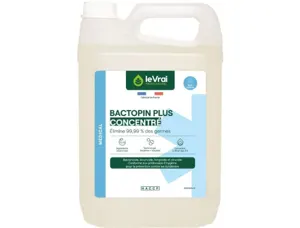 Detergent desinfectant le vrai professionnel bactopin   tous types de surfaces        collectivites milieux — Non classé