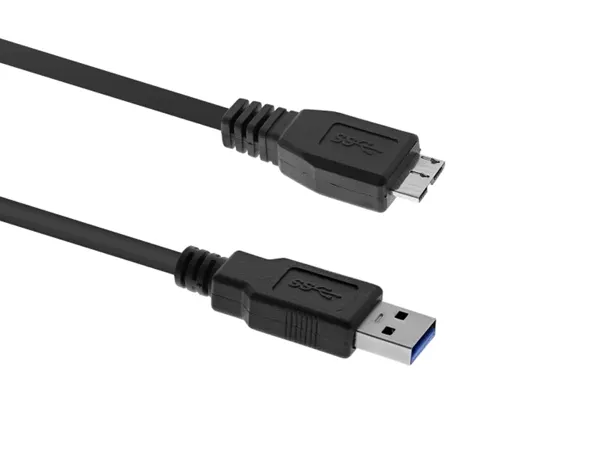 Cable usb t'nb 3,0 male/ usb micro b disque dur externe    transfert donnees jusqu       5gbps cable 1m coloris noir — Non…