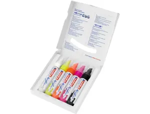 Marqueur edding 5000 boite de 5 couleurs assortis — Non classé